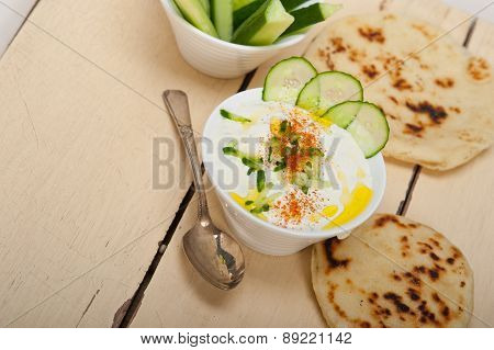 Arab Middle East Goat Yogurt And Cucumber Salad