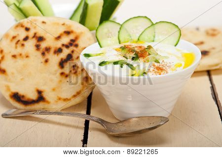 Arab Middle East Goat Yogurt And Cucumber Salad