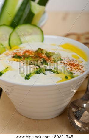 Arab Middle East Goat Yogurt And Cucumber Salad