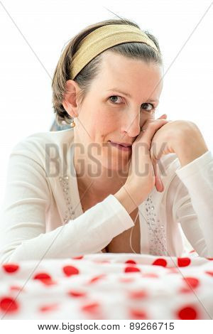 Friendly Charismatic Young Woman