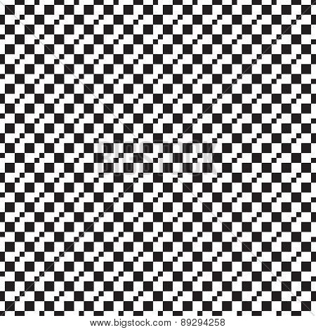 Black and white pixel seamless pattern.