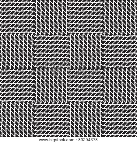 Black and white background, cloth vector pattern