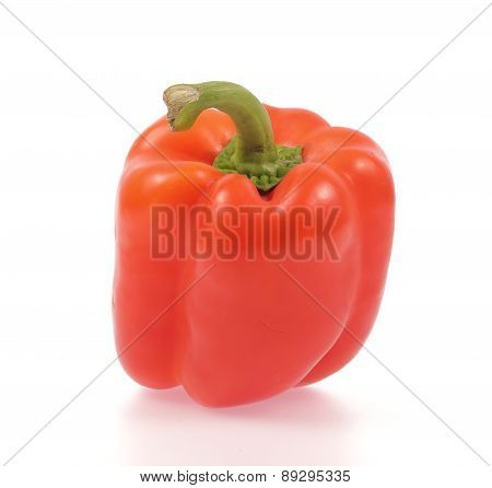 bell pepper isolated on white background