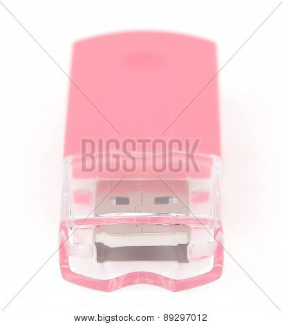 Card Reader Isolated On White Background