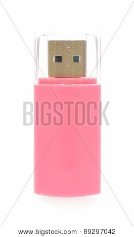 Card Reader Isolated On White Background