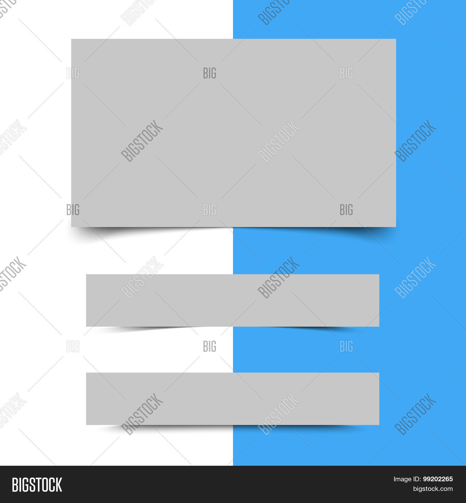 Banners Shadows Vector Photo Free Trial Bigstock