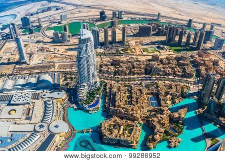 Address Hotel In The Downtown Dubai Area Overlooks The Famous Dancing Fountains