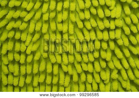 soft green carpet