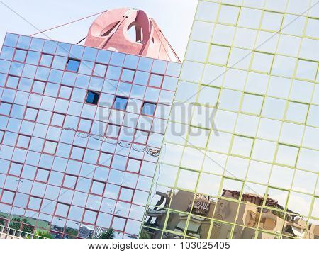 Glass Reflection Colored