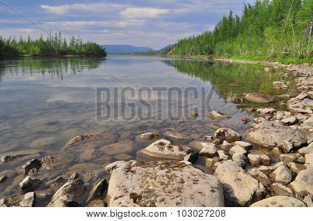 River Muksun, The Putorana Plateau.