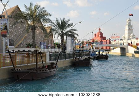 Pavilions at Global Village in Dubai, UAE