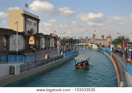 Palmyra pavilion at Global Village in Dubai, UAE