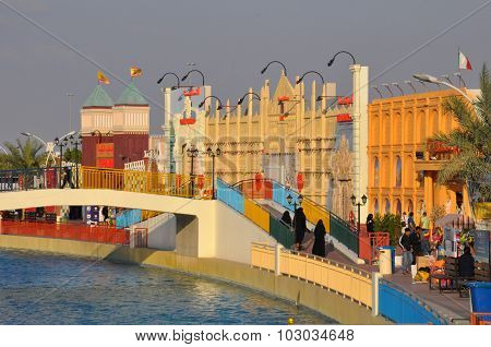 Pavilions at Global Village in Dubai, UAE