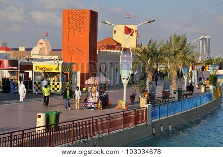 Pavilions at Global Village in Dubai, UAE