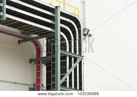 Support Cable Tray For Sub-station Building.