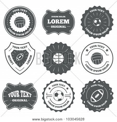 Sport balls. Volleyball, Basketball, Soccer.