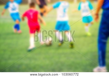 Kids Playing Soccer