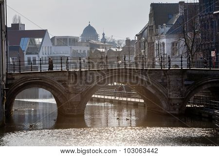 Bridge (hoogbrug) In Mechelen