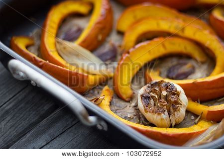 Roasted Pumpkins.