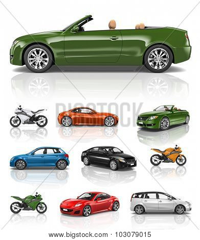 Transportation Vehicle Car Motorcycle Performance Concept