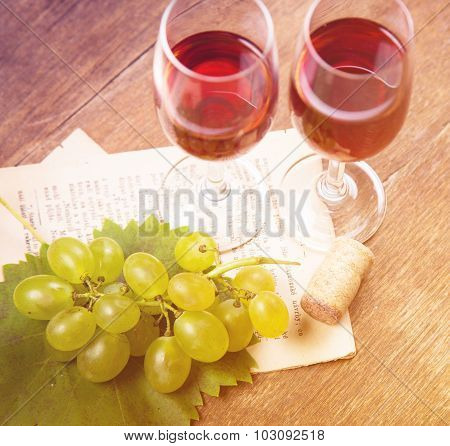 Grape With Wine