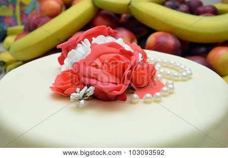 White Wedding Cake