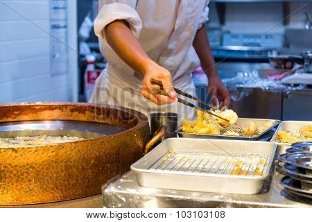 Cooking of Tempura