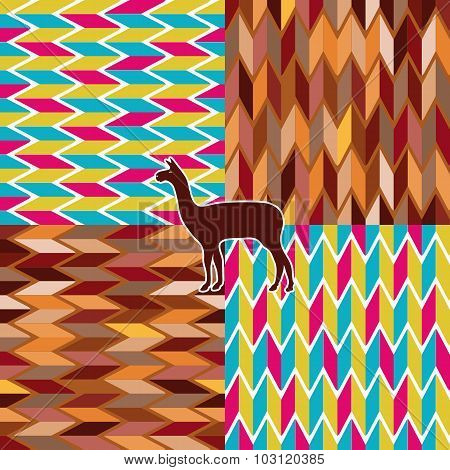 the Colombian national pattern