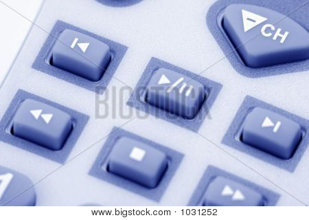 Control remoto de la televisión