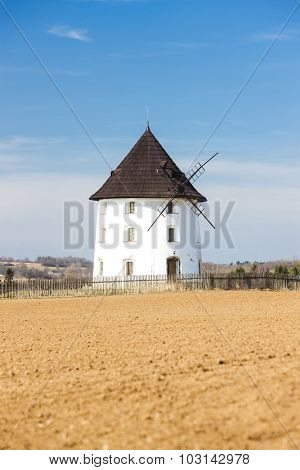 windmill near Mseno, Czech Republic