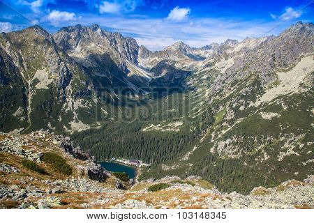 Tarn in High Tatras, Slovakia
