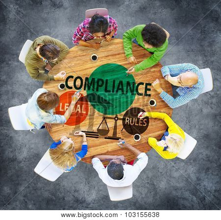 Compliance Legal Rule Compliancy Conformity Concept