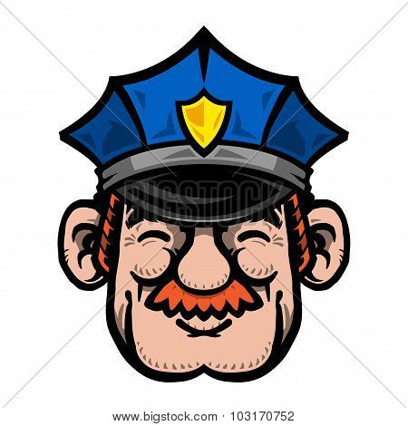 Cartoon Cop Police Officer