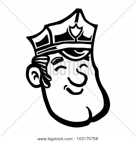 Cartoon Cop Police Officer