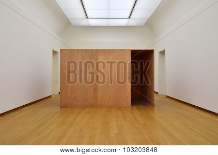Amsterdam, Netherlands - May 6, 2015: Temporary Exhibition In Stedelijk Museum