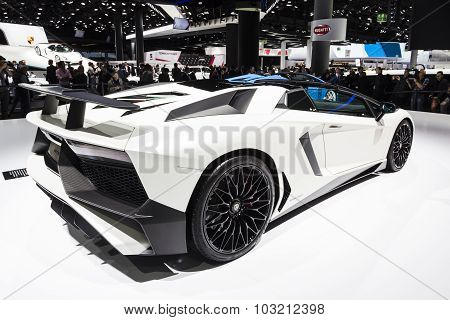 2015 Lamborghini Aventador SV Roadster