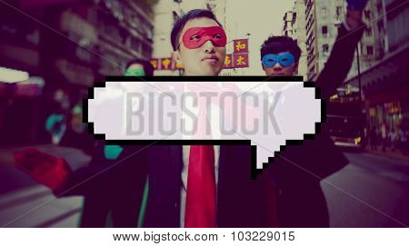Speech Bubble Message Annoucement Communicate Chat Concept