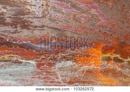 rusty metal surface texture background