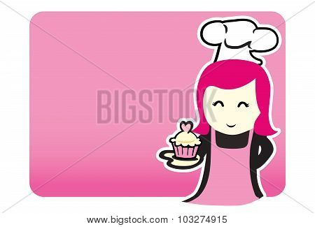 Bakery Chef Cartoon