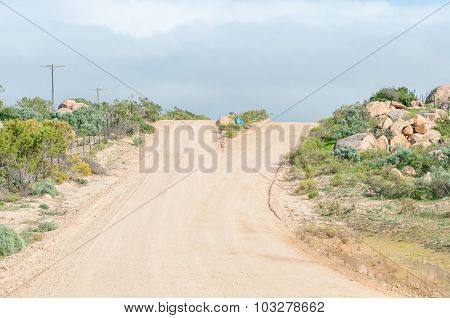 Road Between Kharkams And Spoegrivier