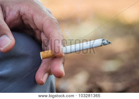Smoking Cigarette