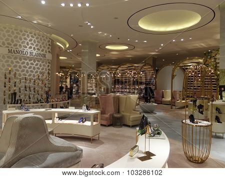 Shoe Garden at Dubai Mall in Dubai, UAE