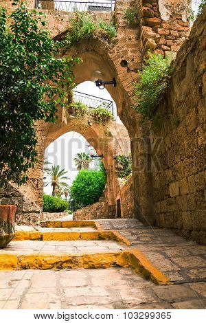 Old Stone City Jaffa In Tel Aviv