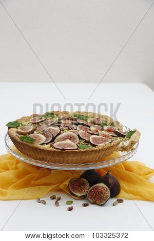 Fig Cake With Fresh Figs