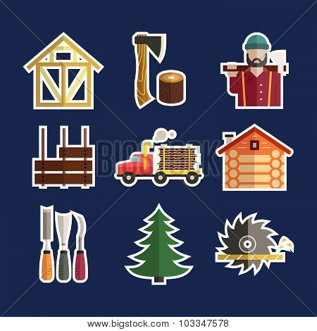 Lumberjack Icons