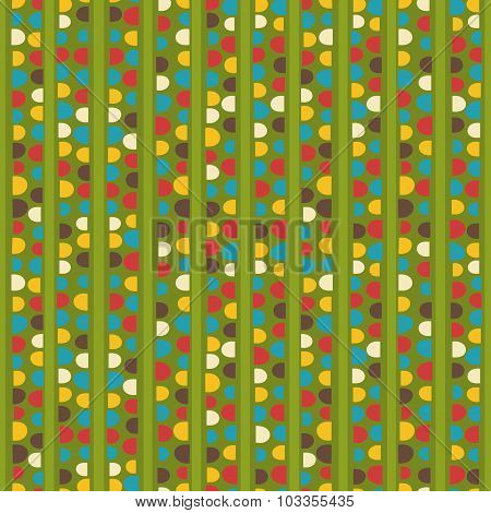 Retro seamless pattern.