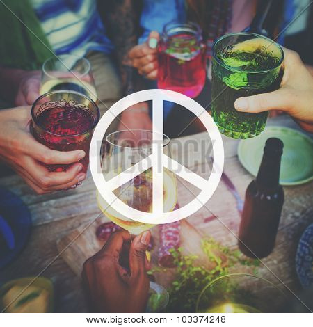 Peace Freedom Hope Pacifist Spiritual Love Concept