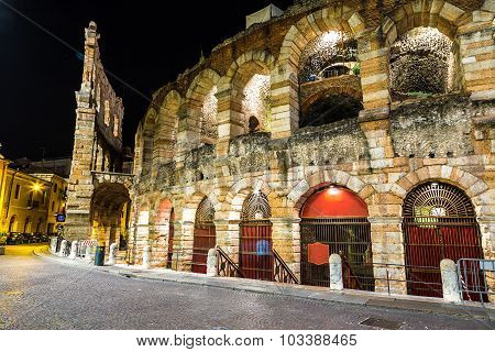 Verona Arena In Verona, Italy