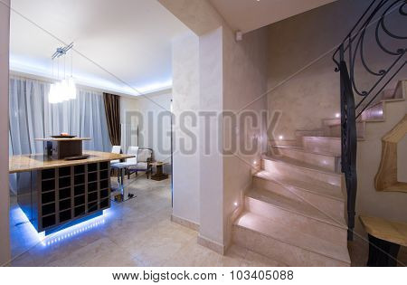 Save Download Preview Interior od anteroom in modern home