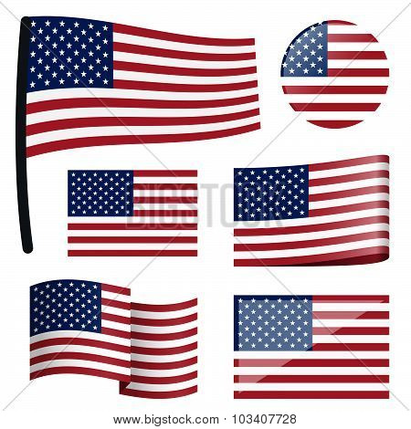 Collection Flags Usa